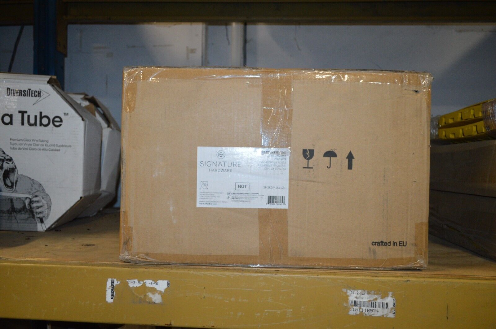 Signature Hardware Sitka 18" Drop In or Undermount Single Basin Stainless Steel