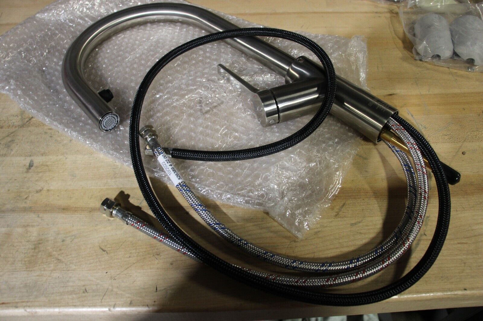 Blanco 526390: Urbena Collection Pull-Down Kitchen Faucet Brushed Stainless