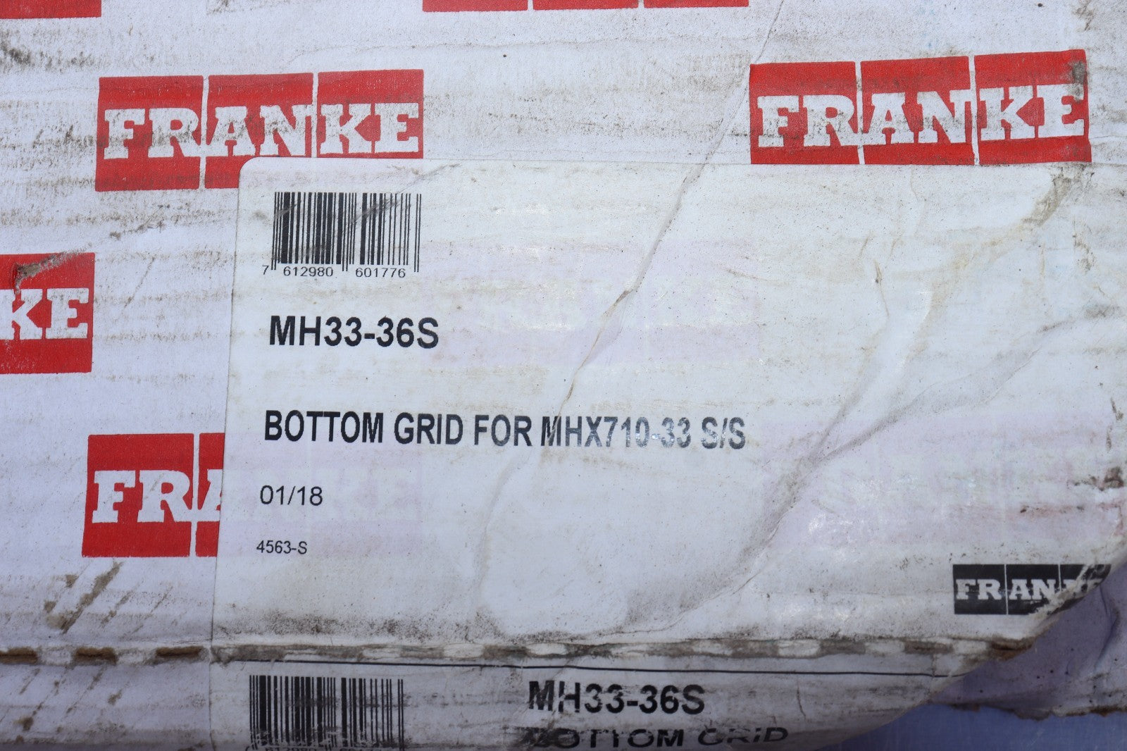 Franke MH36-36S Bottom Sink Grid 31-inch Silver Custom Fit for MHX710-33 s/s