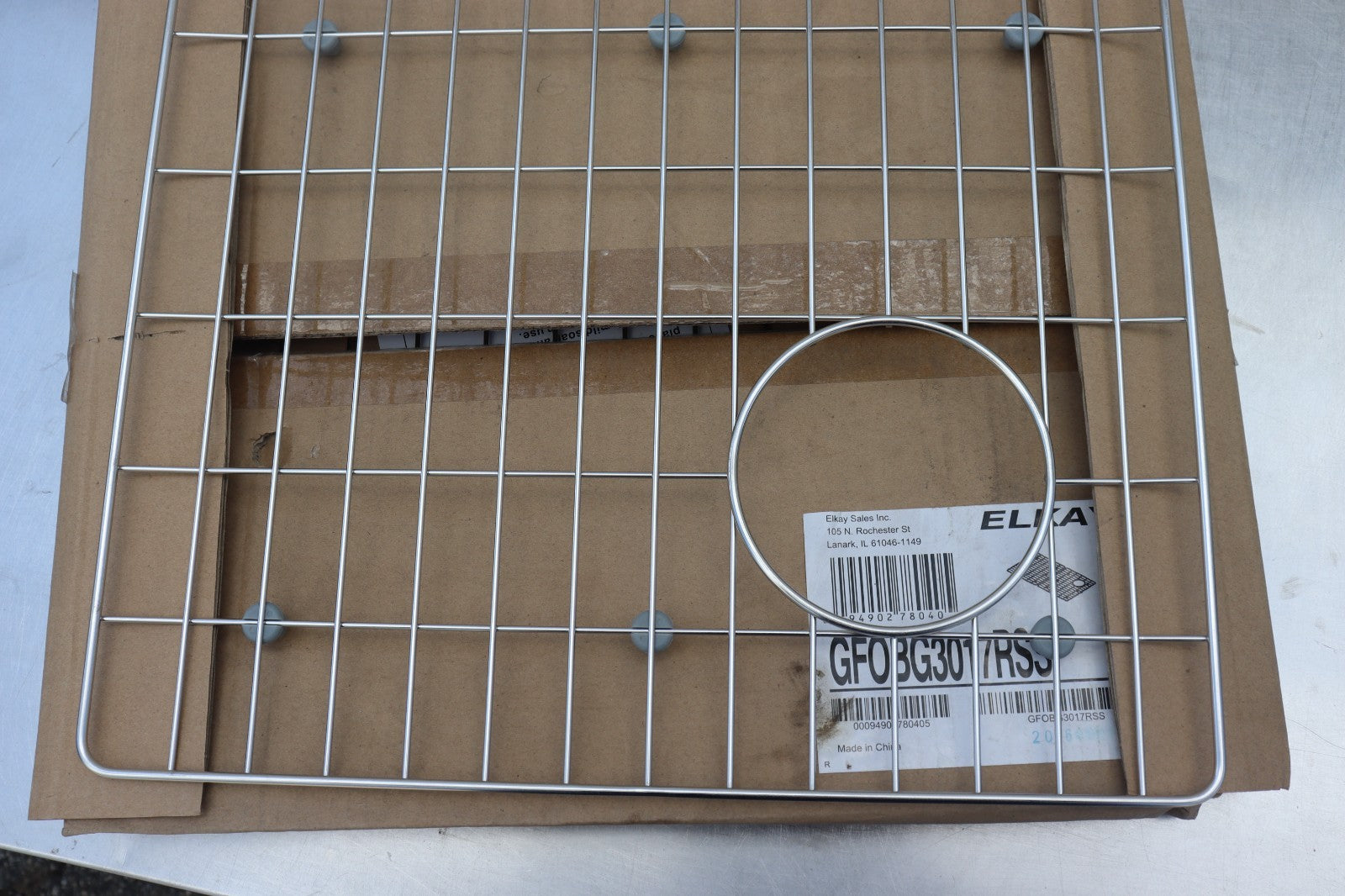 Elkay GFOBG3017RSS Crosstown® 16 x 28-1/2 in. Grid in Stainless Steel