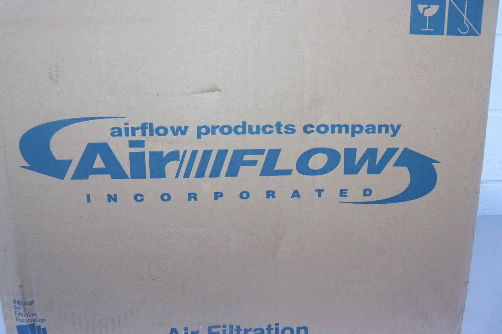 12 Pack - Airflow Products 20X25X2 Merv 8 Pleated Air Filter, PN AFP2000-20252
