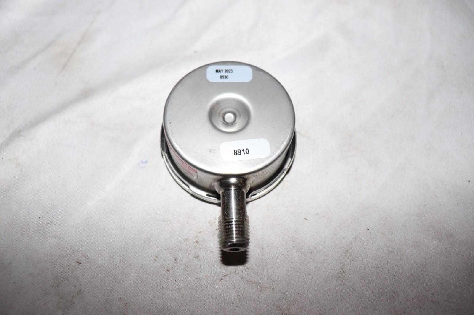 Ashcroft 25-1009-SWL-02L-30QIMV Vacuum Gauge, 316 Tube