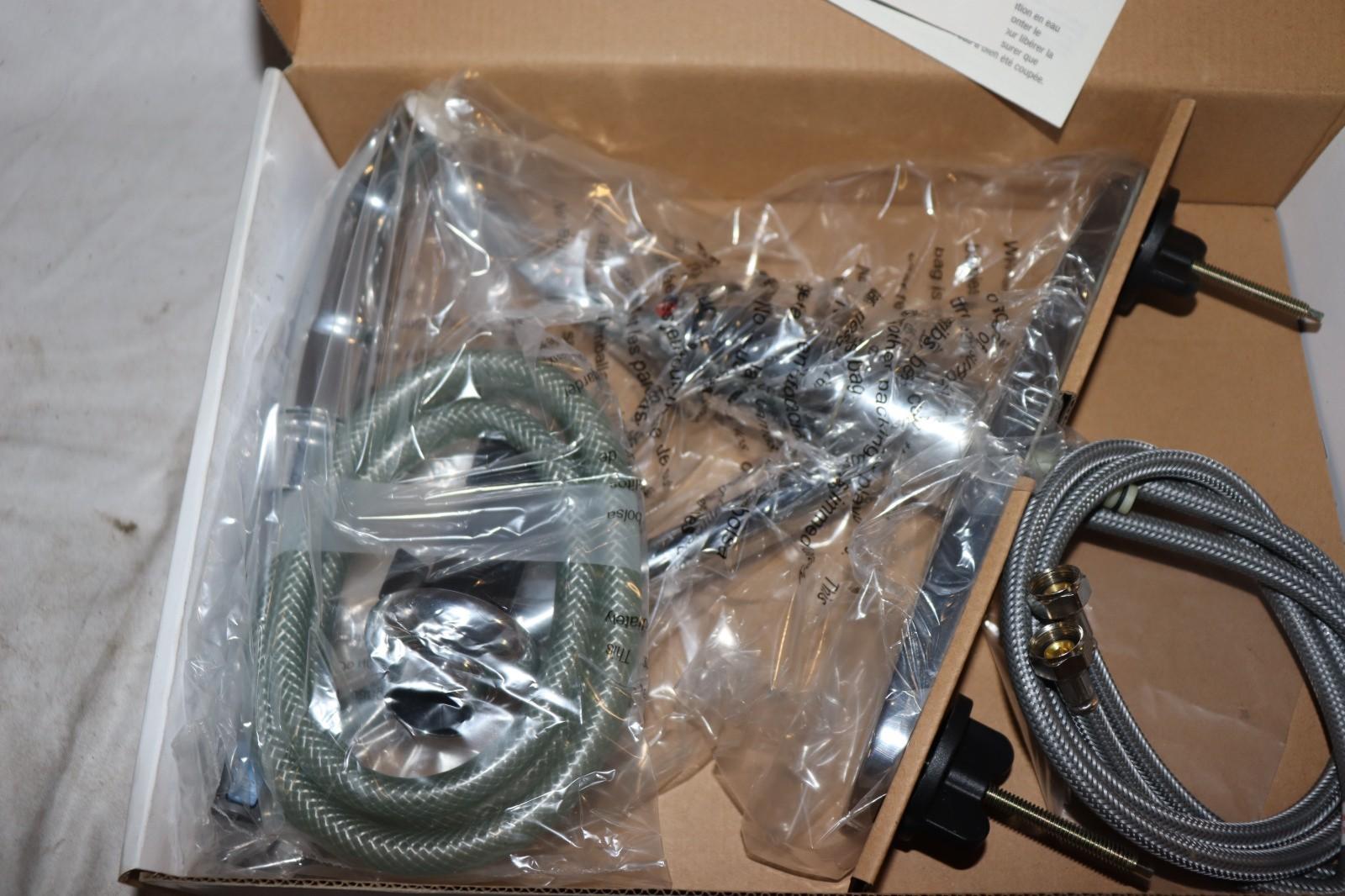 PROFLO Single Handle Kitchen Sink Faucet in Chrome PFXCM1M207, Polished Chrome