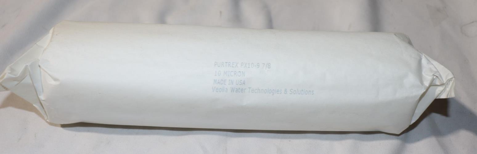 Purtrex PX10-9-78 Replacement Filter 10 Micron P#93023 Size 2.5" By 10" (40Pk)