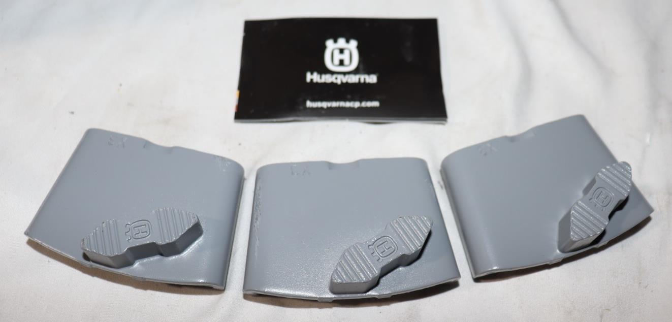 3 Pack - Husqvarna Diamonds Elite-Grind EZ X3 DS 40, 598884101, Genuine