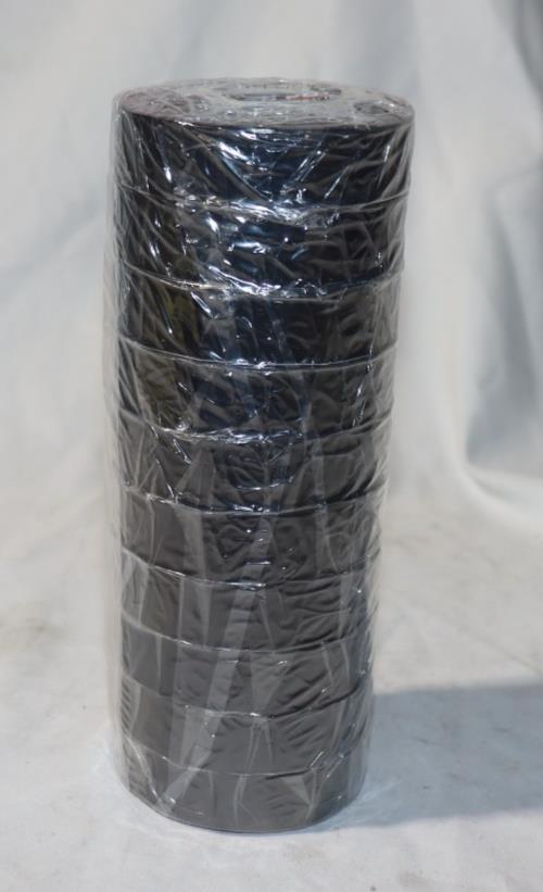 Electrical Tape 3/4"x60', Black, Vinyl, All Climate, 10 Pack - American Power