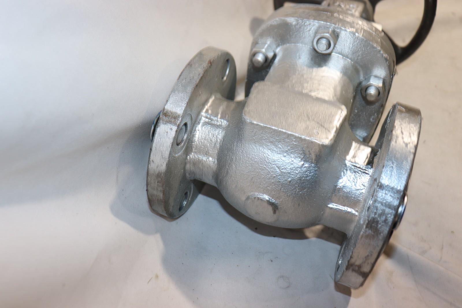 FNW Valve 2" 150# Flanged Carbon Steel Gate Valve w/ Handwheel Fig 551 WCB