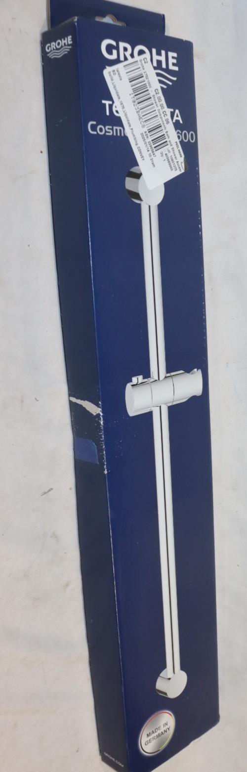 GROHE 27521000 Tempesta Shower Slide Bar Cosmopolitan 600 Chrome 24 In.