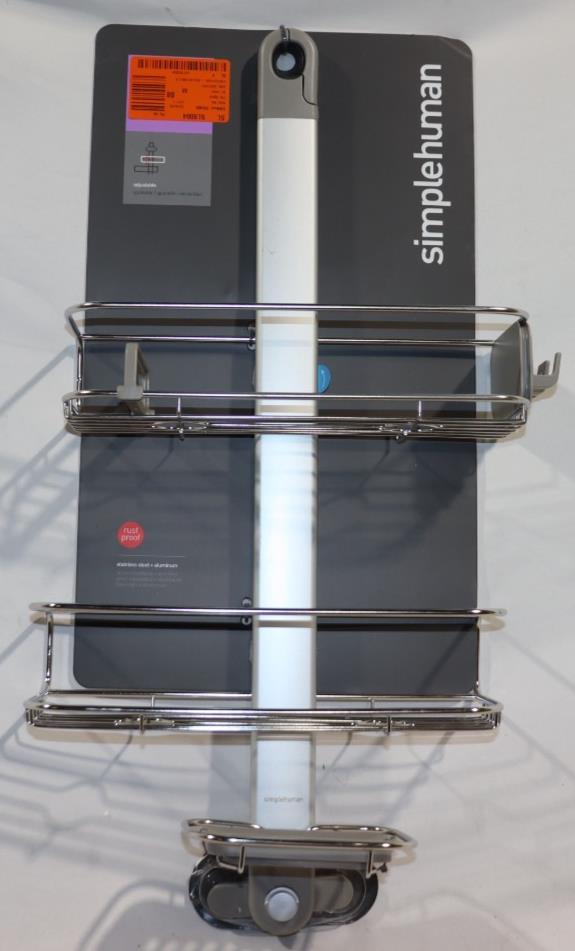 Simplehuman Adjustable Shower Caddy BT1098 - Medium