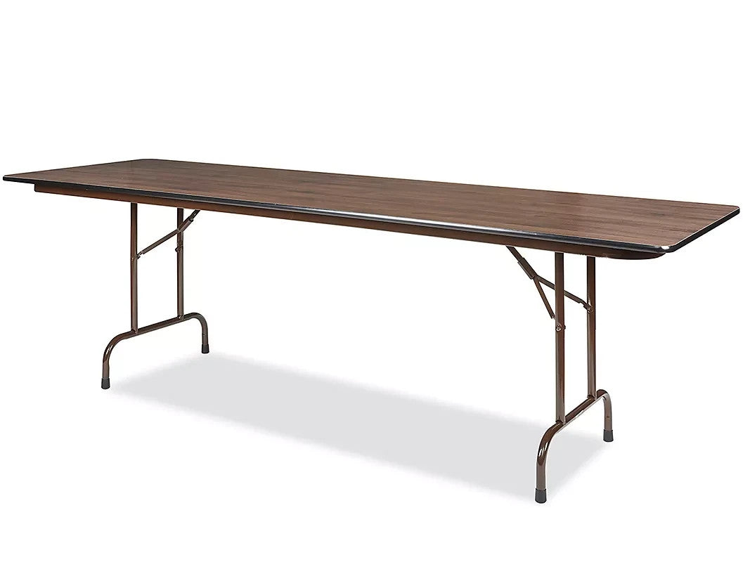 2.5 x 8 ft Folding Banquest Table