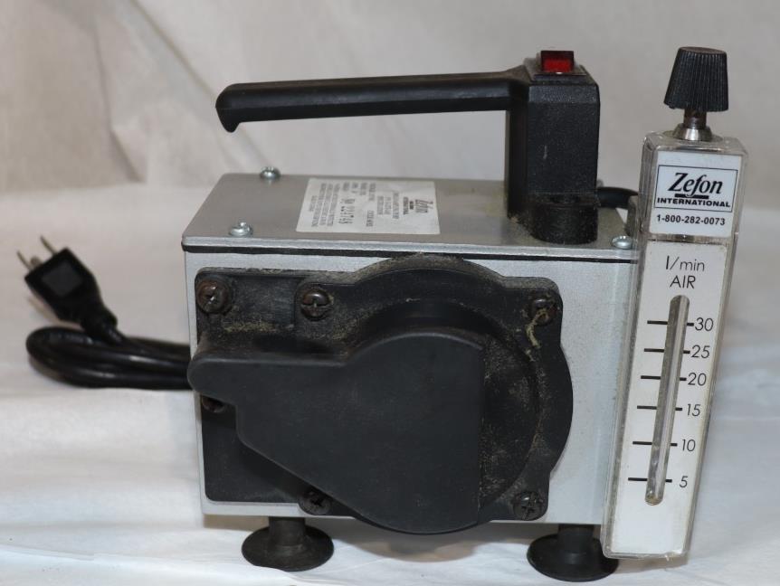 Zefon Z-Lite-IAQ Mold Sampling Pump 115VAC, 1ph, .45A, 60 Hz