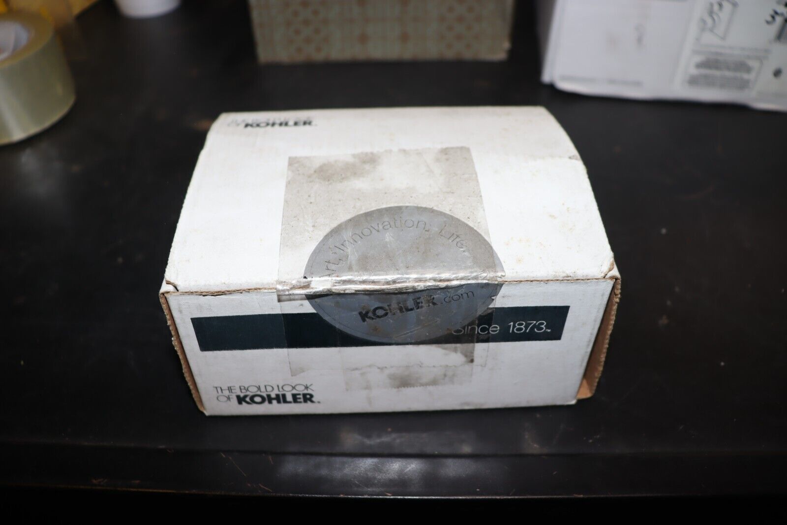 Kohler Duostrainer Manual Body with Tailpiece Black, K-8804-7
