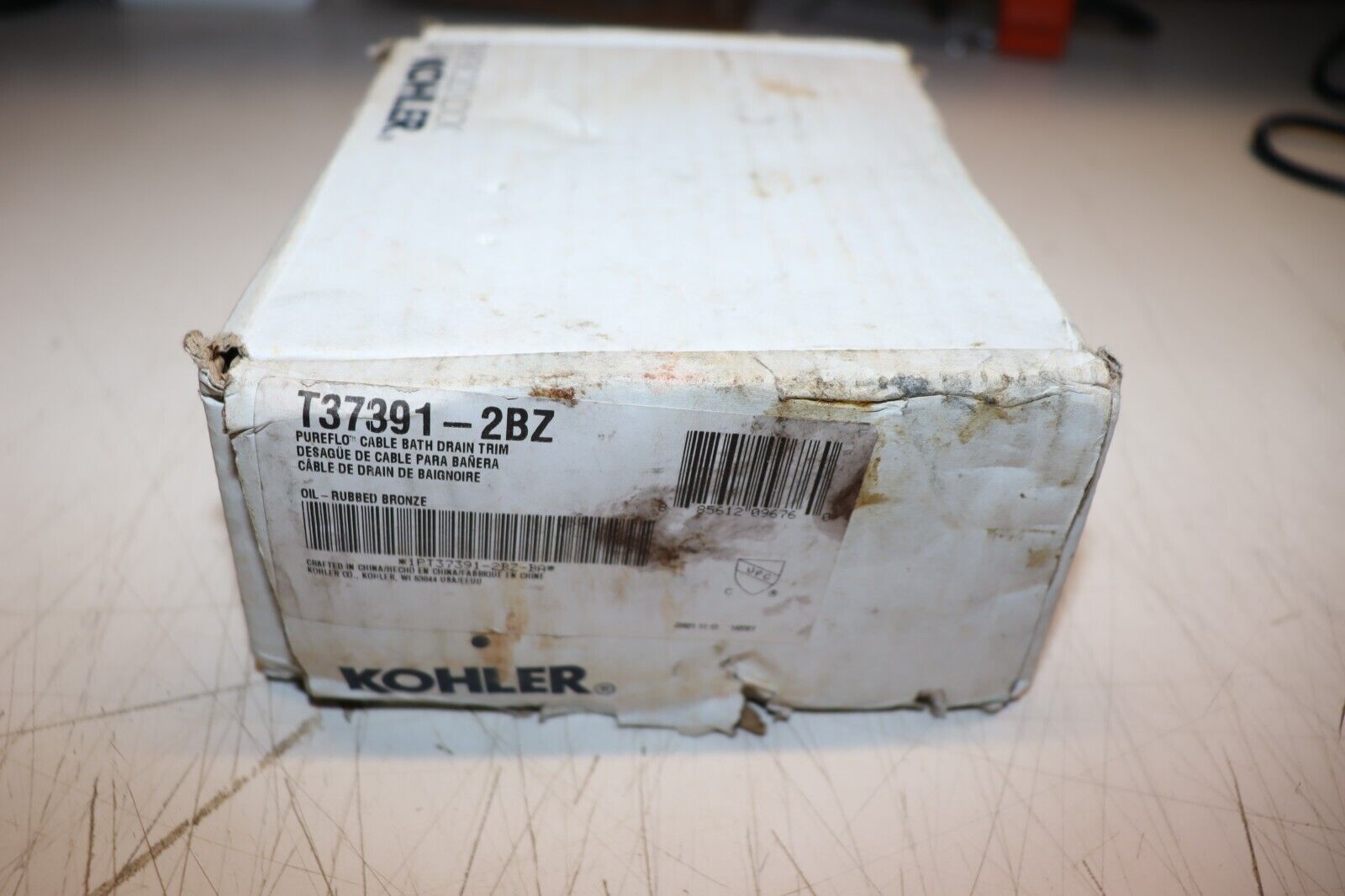 Kohler PureFlo Bath Drain and Overflow Trim Kit, K-T37391-2BZ