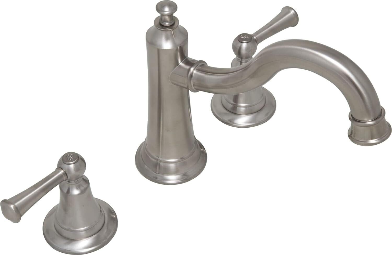 NEW PROFLO PF4870BN Brushed Nickel BARTLETT DECK MOUNTED ROMAN TUB FILLER.