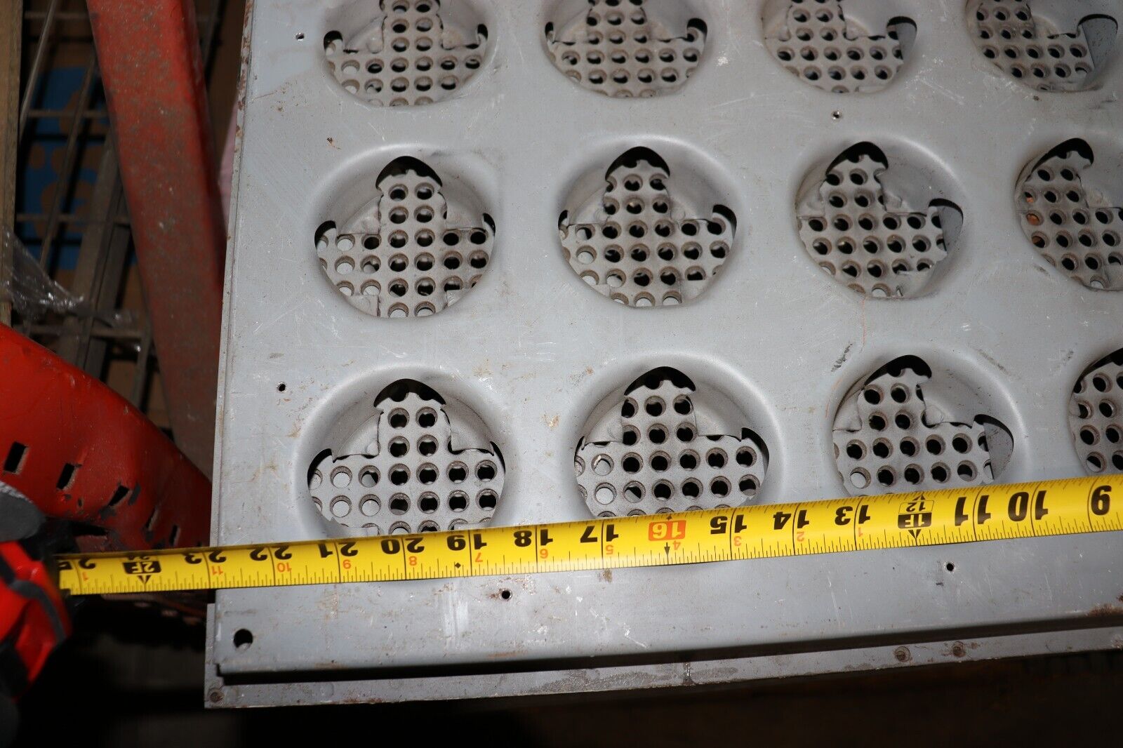 Tate Perforated Raised Access Floor Tiles 2'x2' Starlight, Used