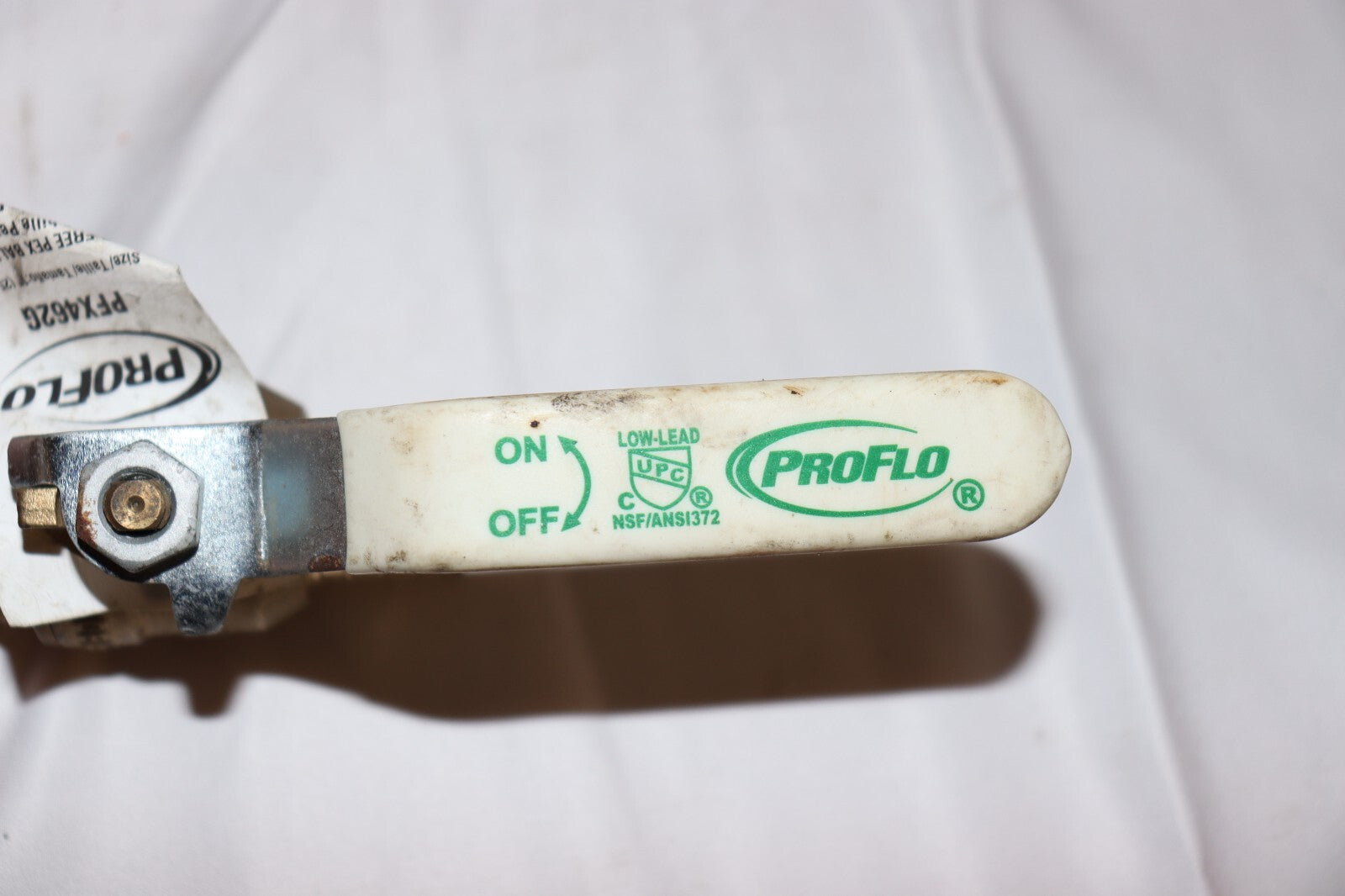 2-Pack PROFLO PFX462G 1" Pex Ball Valve, Slight Damage, See Photos