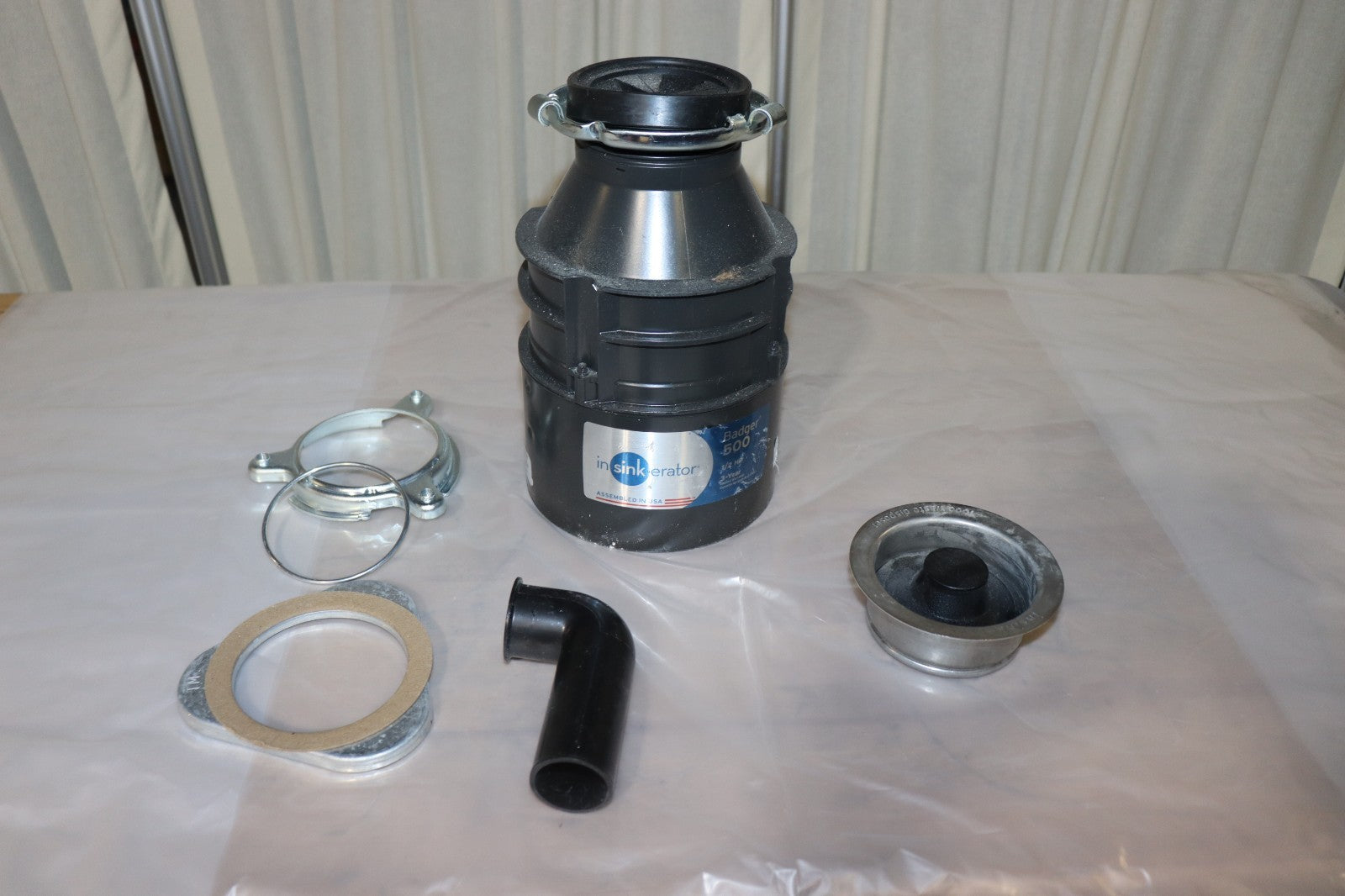 Insinkerator Badger 500, Garbage Disposal, Continuous Feed, 1/2 HP