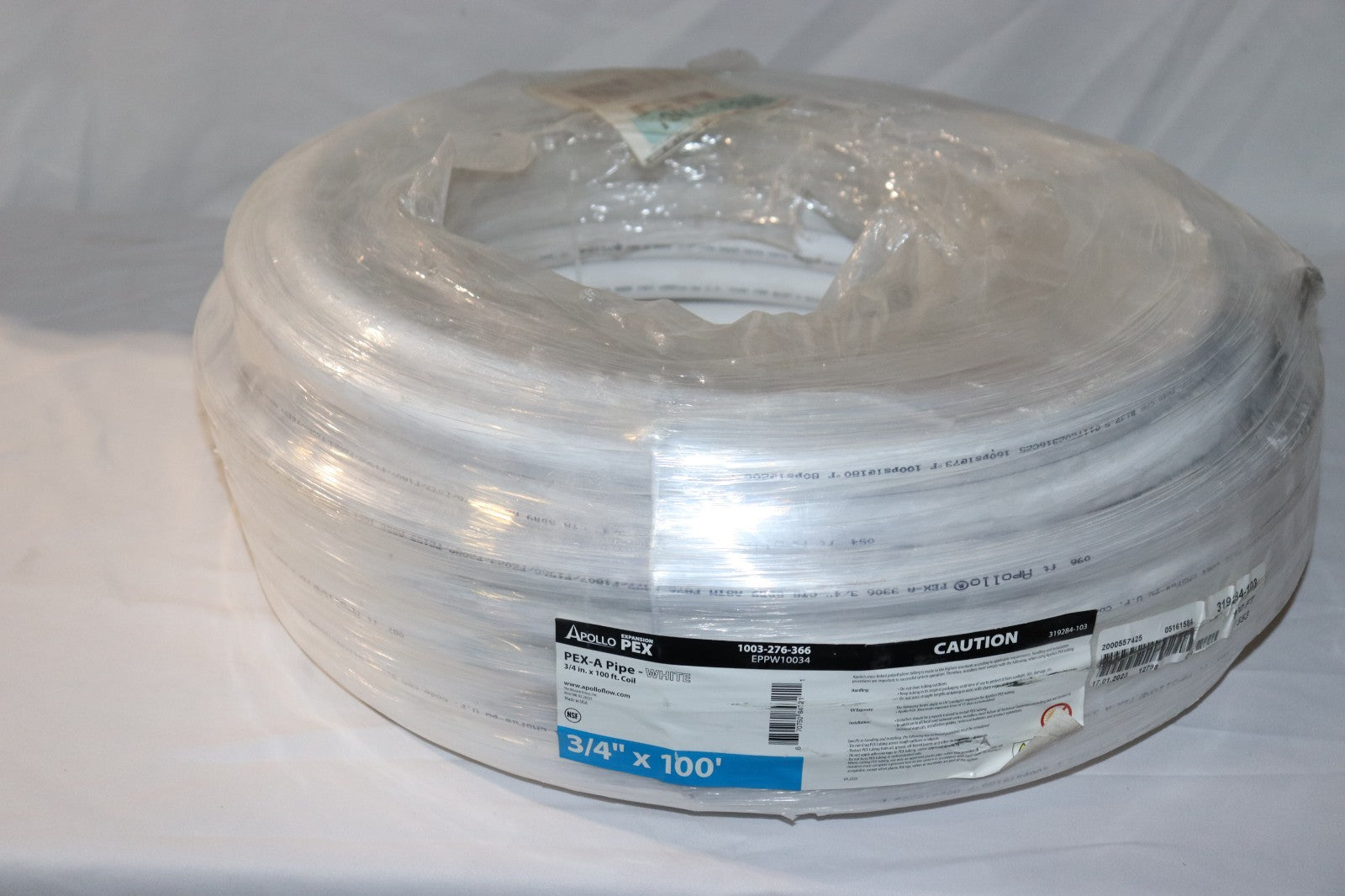 Apollo PEX Tubing 3/4" x 100 ft for Plumbing Applications