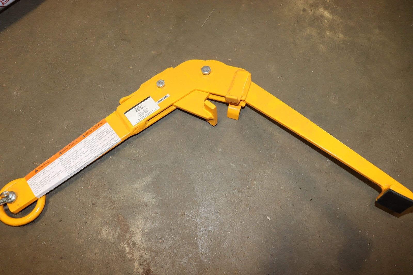 Vertical Body/Rim 30/55 Gallion Drum Lifter 1100lb Capacity Model 30YP26, New