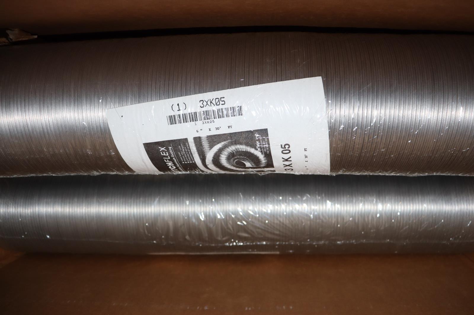 Westaflex 3XK05 Non insulated Duct, 6" X 30 Ft.