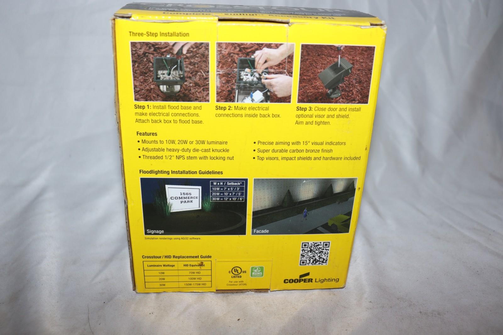 Cooper Lighting XTORFLD-KNC Crosstour Flood Light Accessory Kit