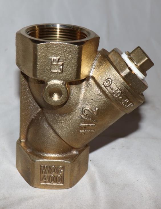 Watts Wye Pattern Strainer Lead Free Cast Bronze 1-1/2" LF777SI