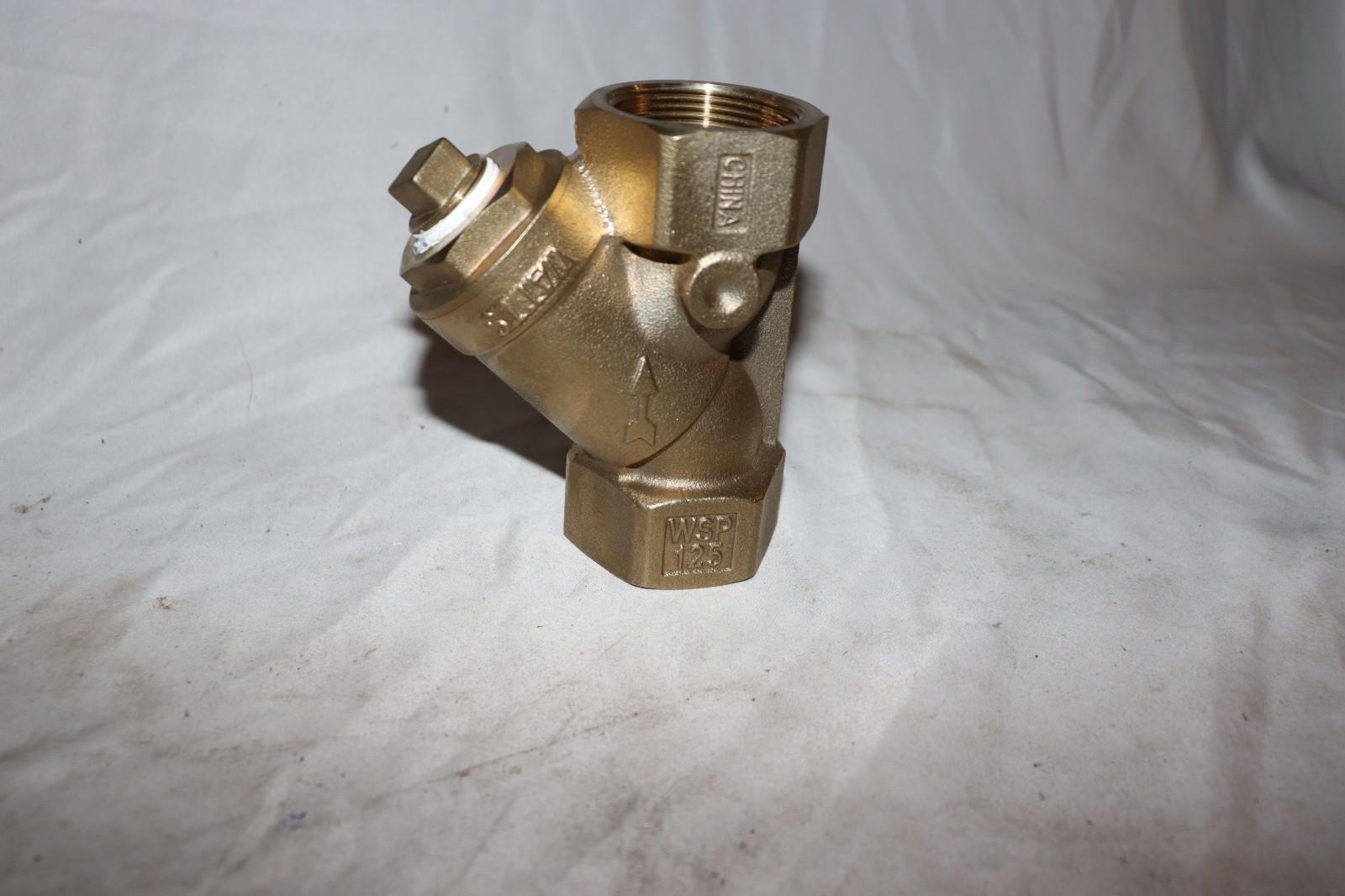 Watts Wye Pattern Strainer Lead Free Cast Bronze 1-1/2" LF777SI