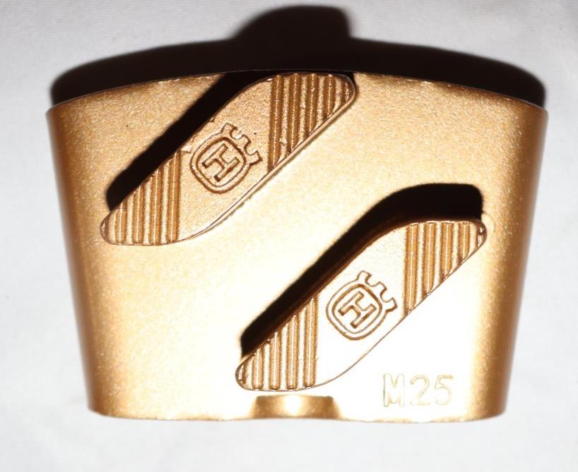 3 Pack - Husqvarna Elite-Grind EZ M2 DS 25, Double Segment Genuine