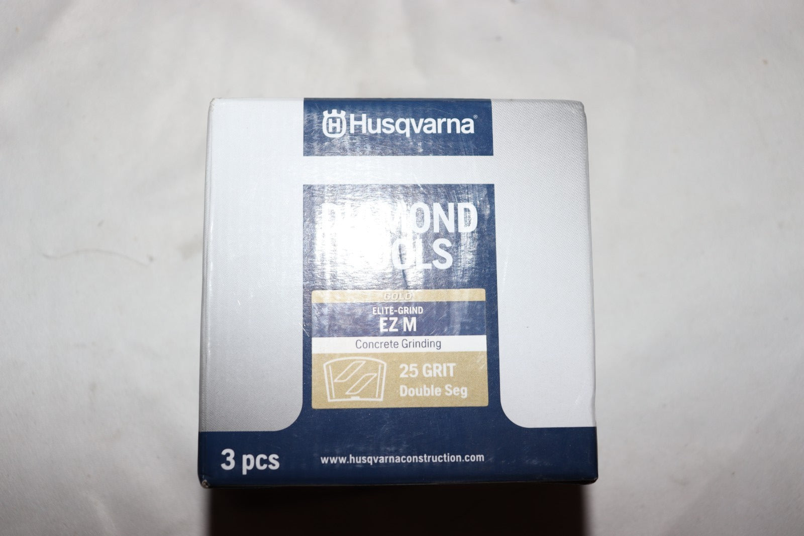 3 Pack - Husqvarna Elite-Grind EZ M2 DS 25, Double Segment Genuine