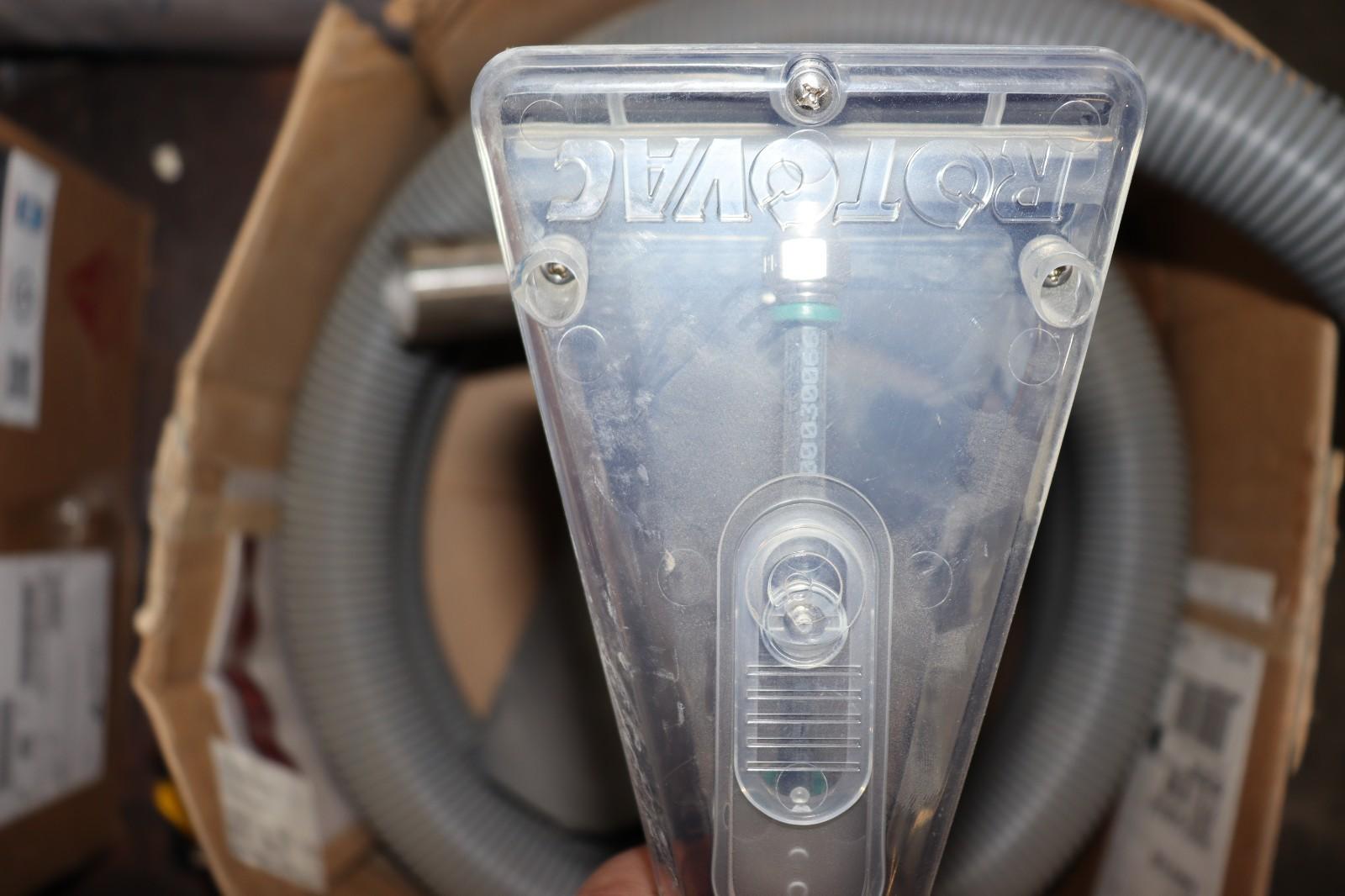 Rotovac Shear Dry Upholstery Cleaning Tool Low Moisture Tool / 10ft Hose