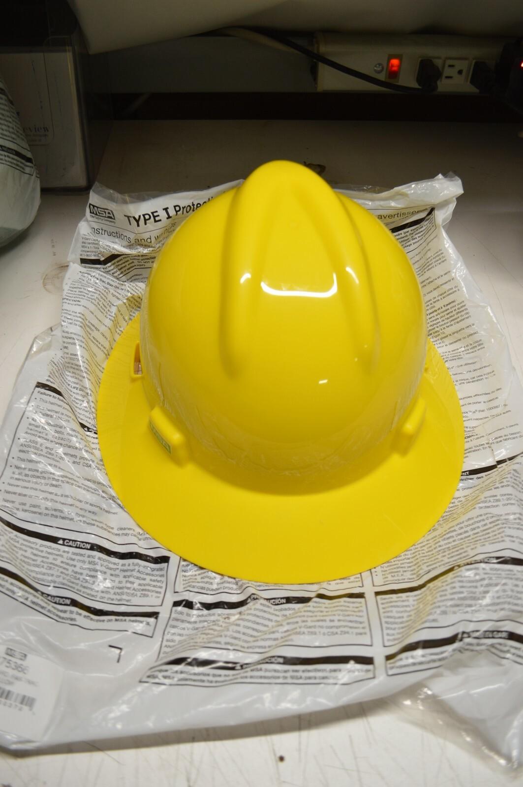 MSA V-Gard Type 1 Protective Helmet, Red, Green, Blue