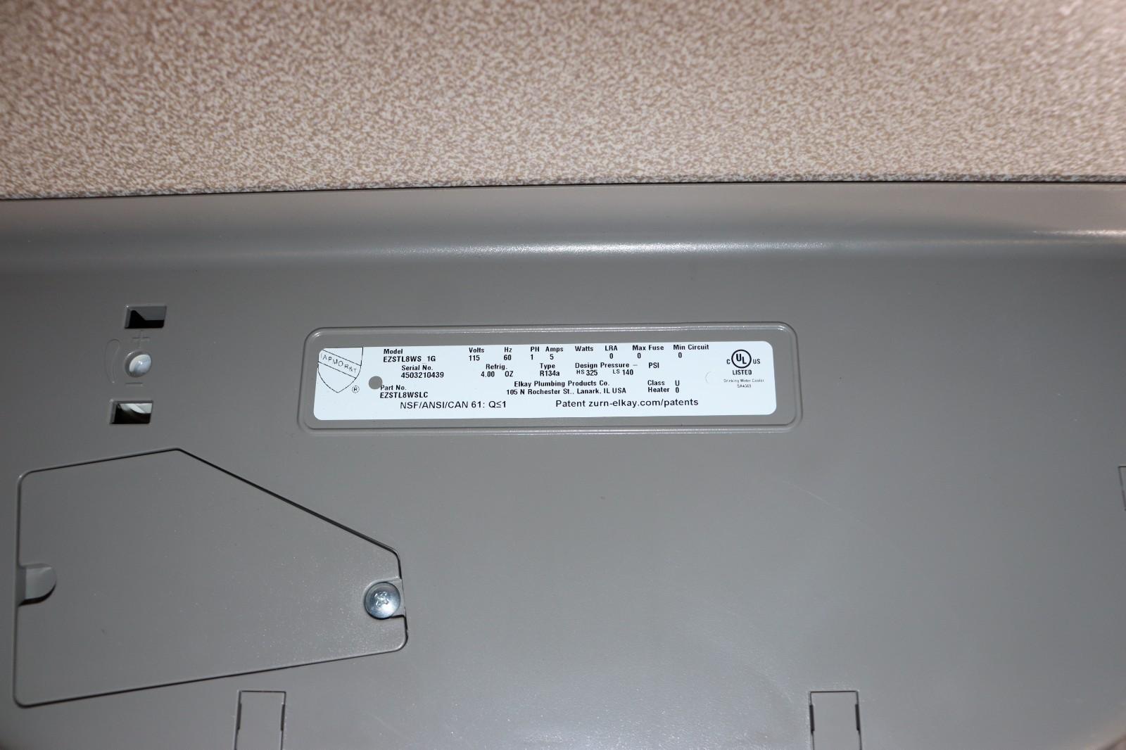 Elkay EZSTL8LC Wall Mount Bi Level Indoor Drinking Fountains- Refrigerated