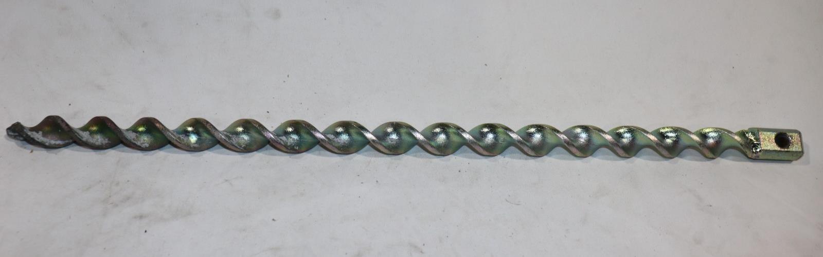 5 Pack - 24" Steel Screw-in Ground Anchors - Heavy Duty Metal Non-Rust 5 Zinc