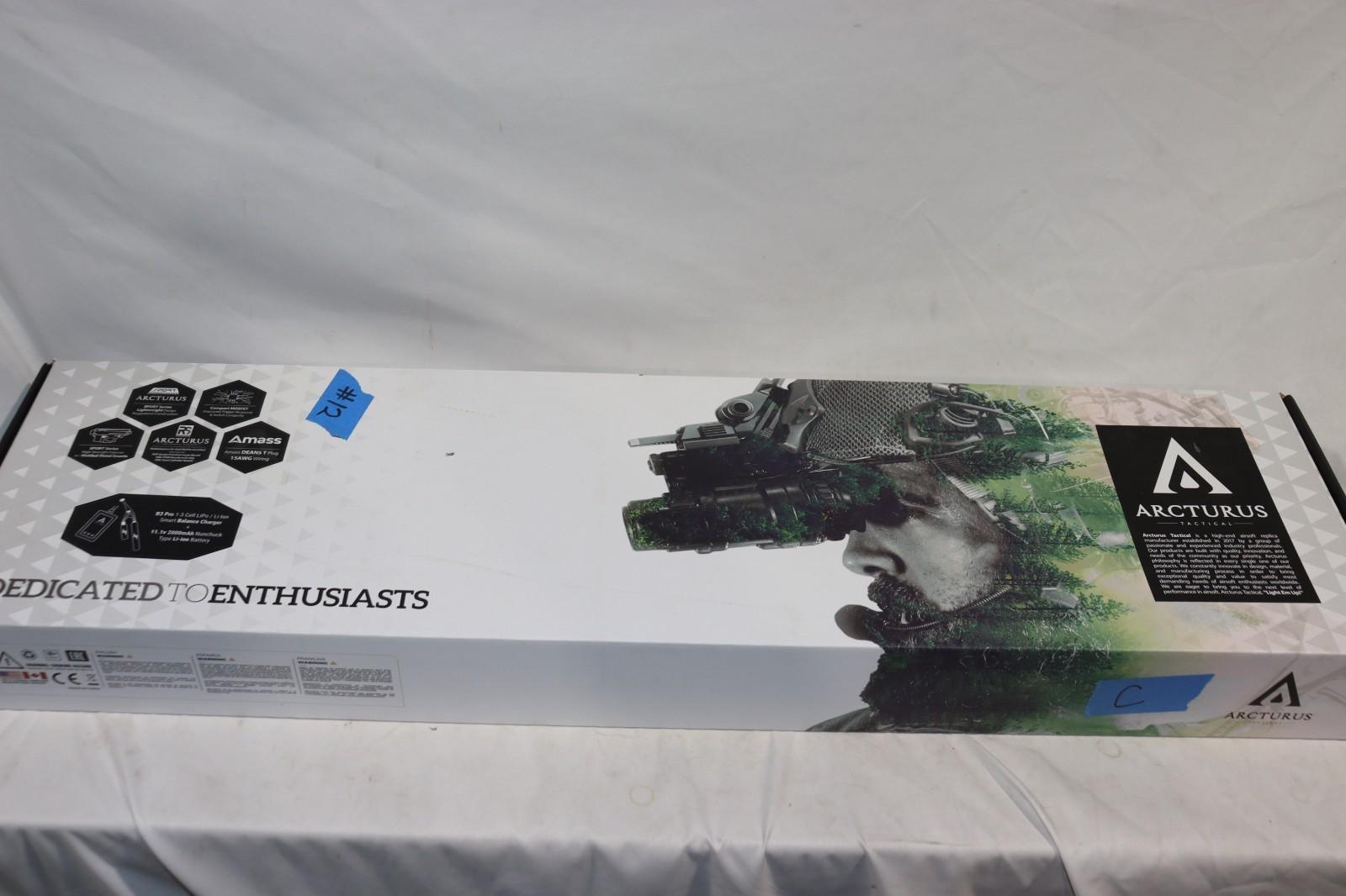 Arcturus Sport Series ARC 10in AEG Airsoft Gun AT-ST01-CQ-BK-PK, w/ Box