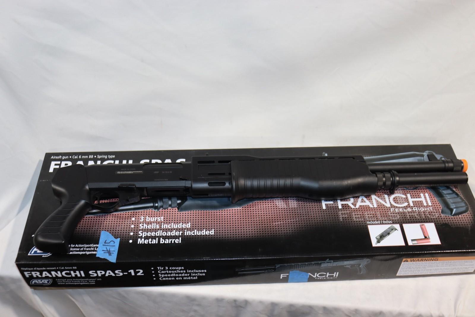 ASG Franchi SPAS-12 3-Burst Airsoft Shotgun, w/ Box