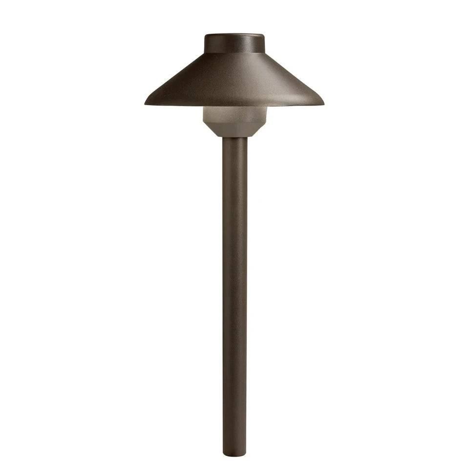 Kichler 15820 AZT 22.5" Stepped Dome 12V 3000K LED Land Scape Path Light