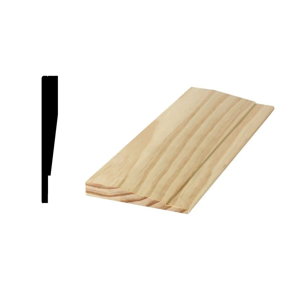 Interior Jamb Extender for 6 9/16" Frame, Set, Raw Pine