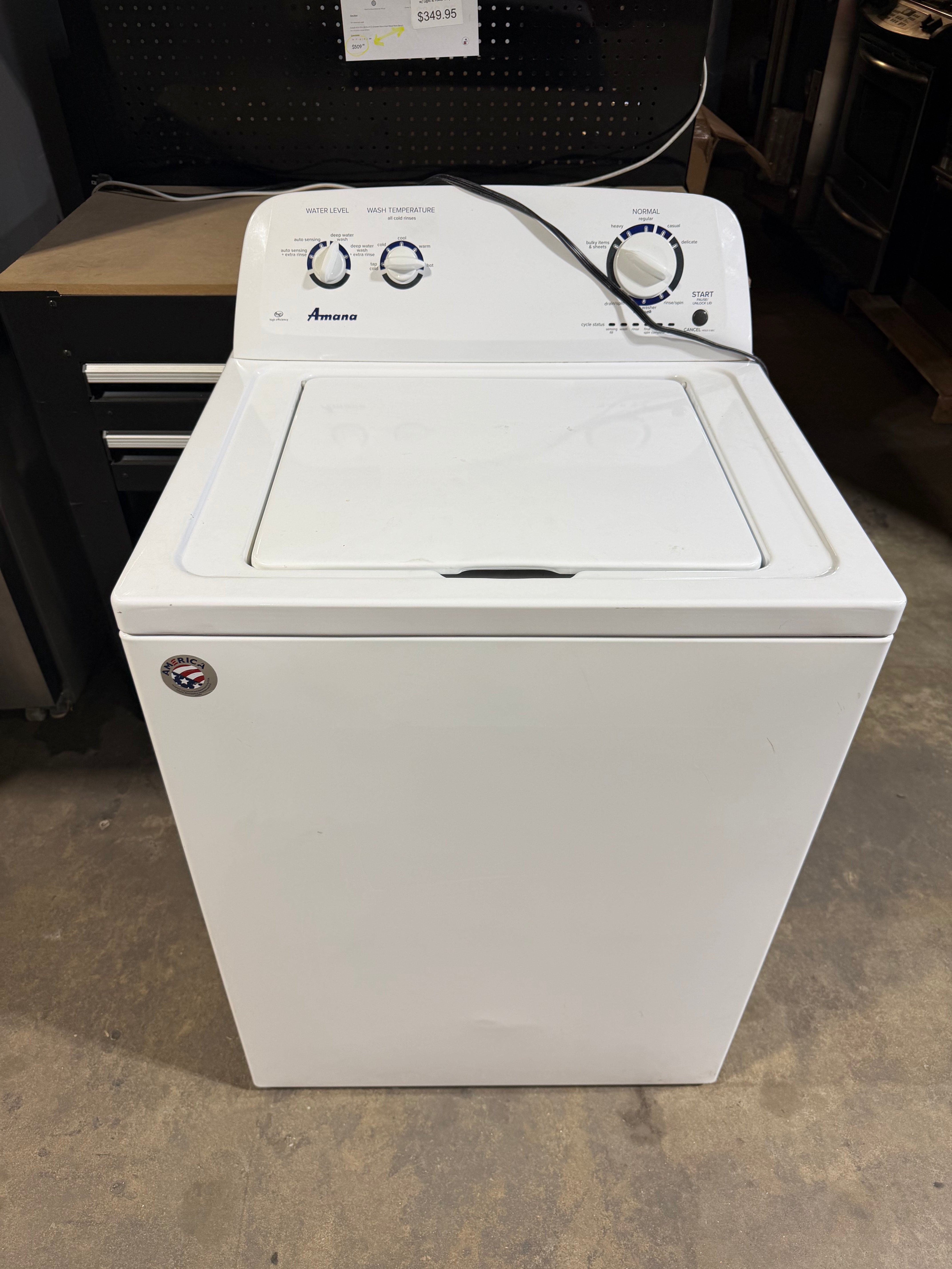 amana様　御成約品 Amana NTW4516FW2 Washing Machine