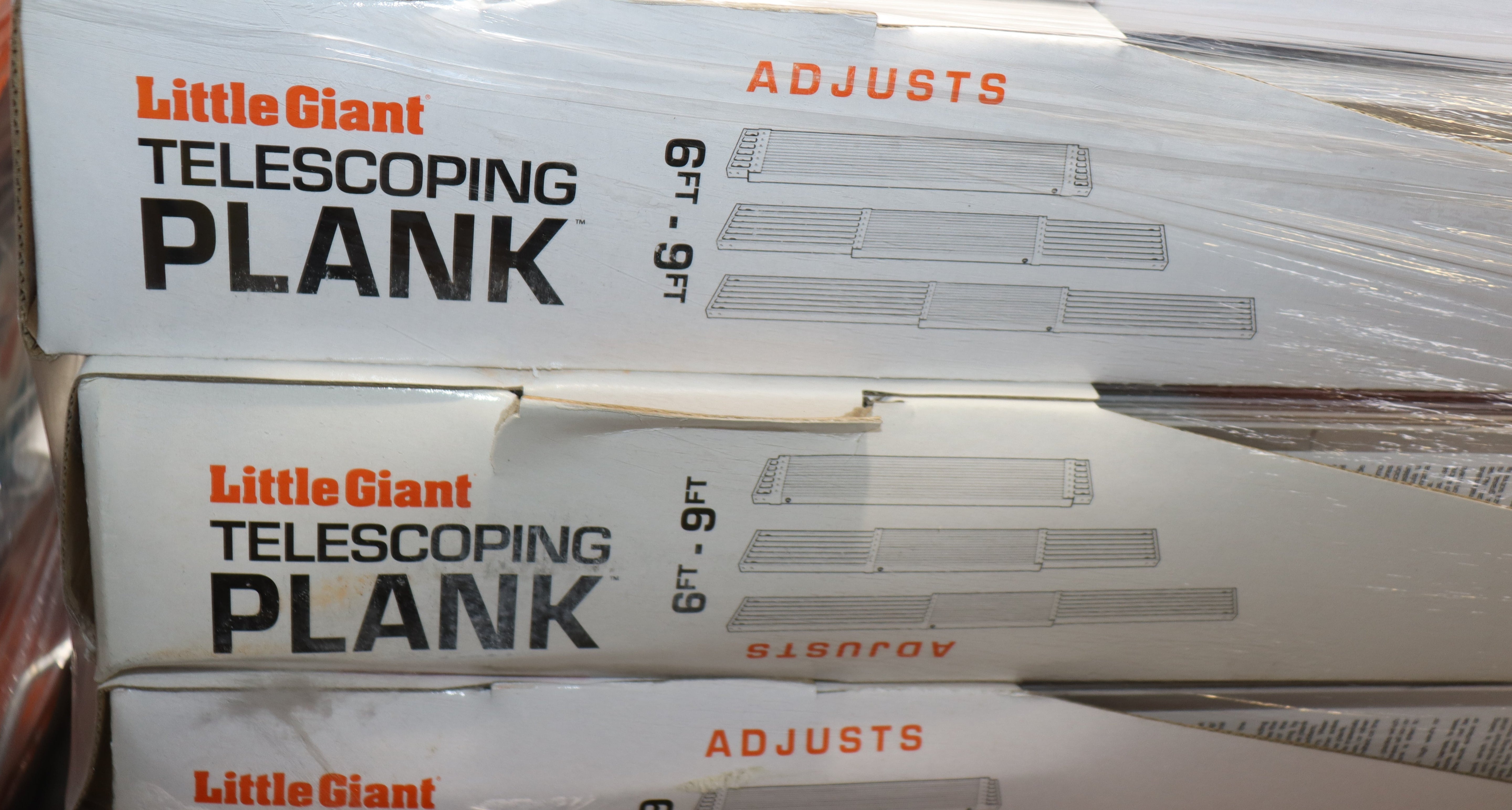 Telescoping Plank Aluminum 6-9 foot Little Giant 500 lbs