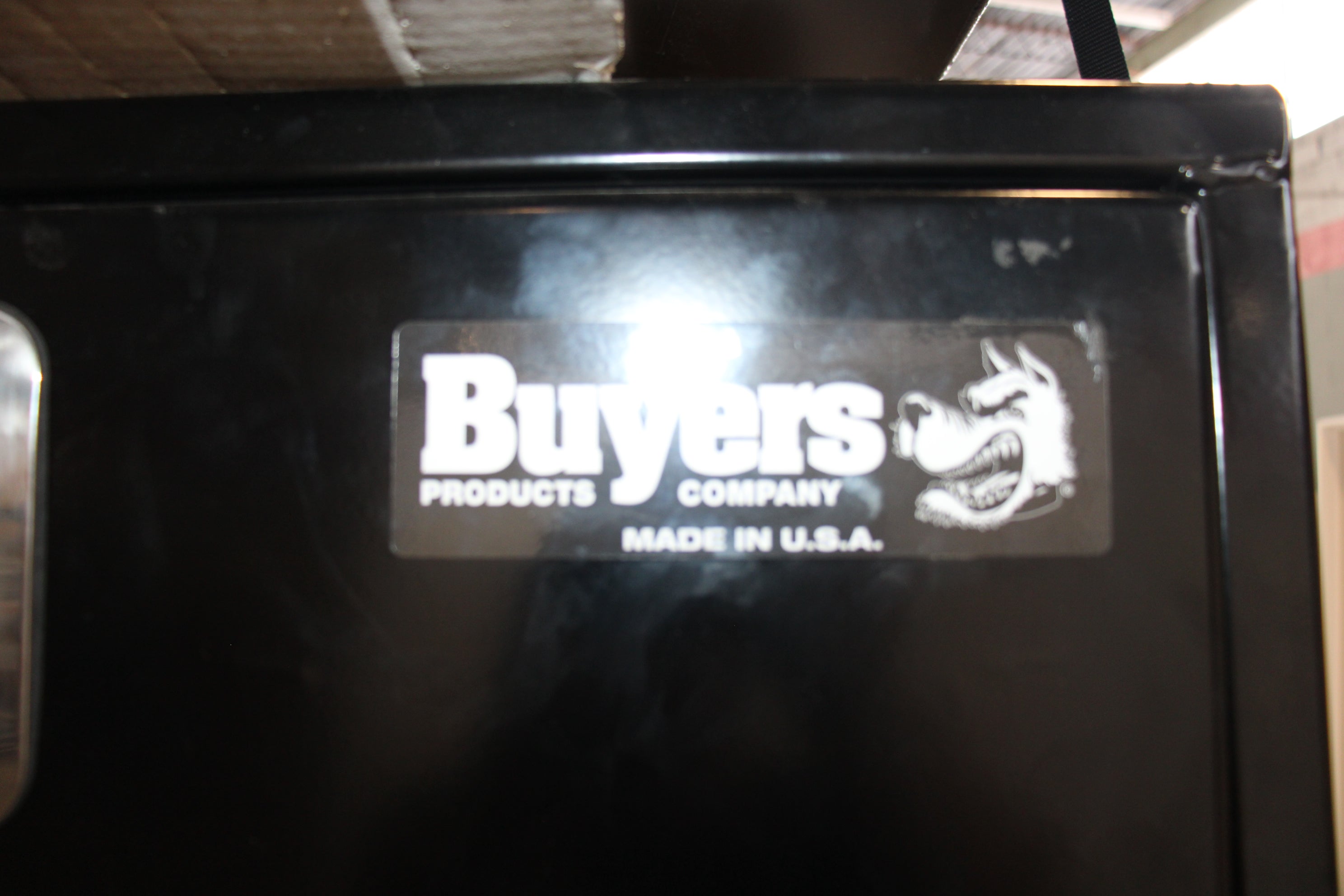 Buyers Under Body Truck Tool Storage Box 48" x 18 x 18 Black Steel