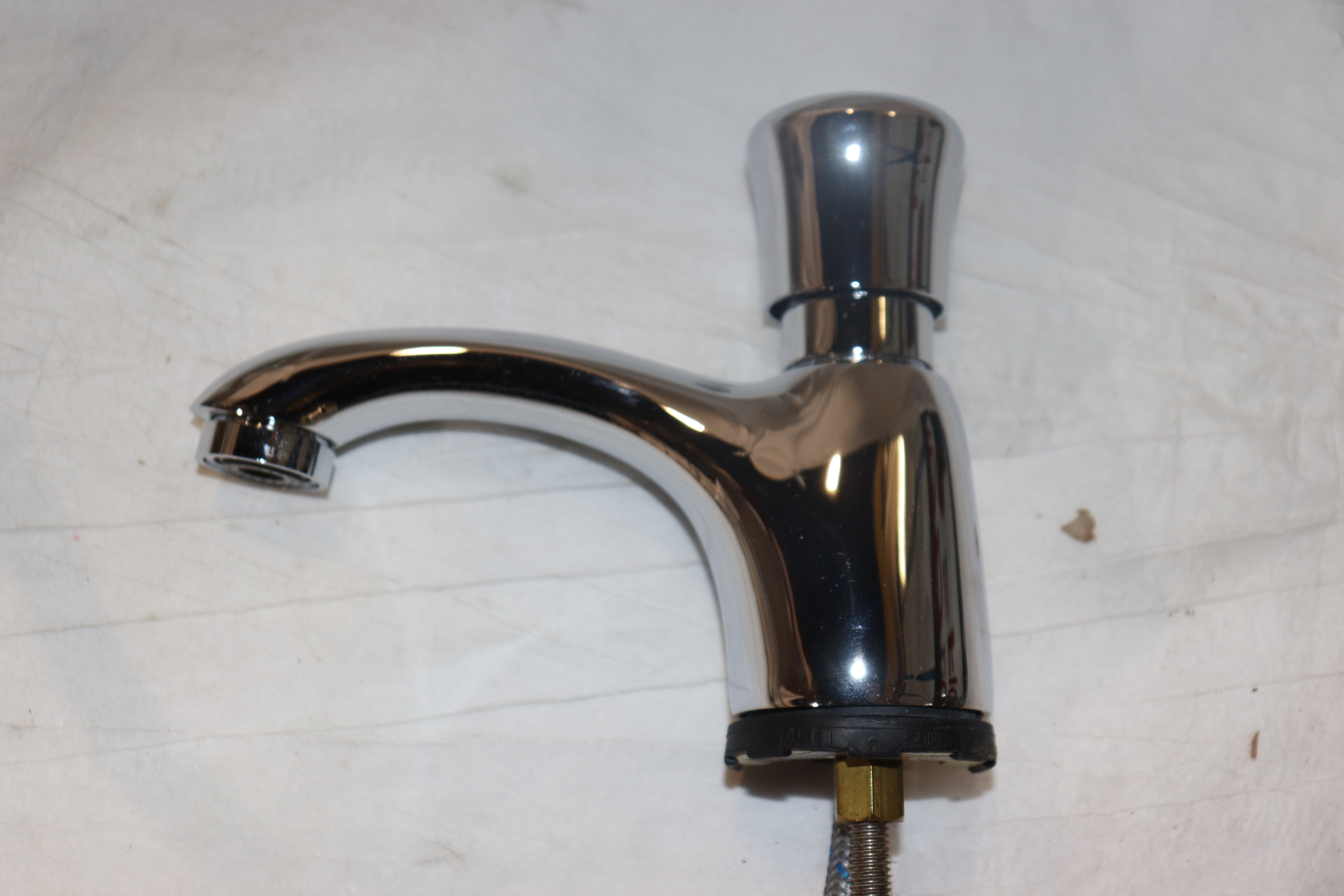 American Standard Pillar Tap Metering Faucet, Chrome, 1340119.002