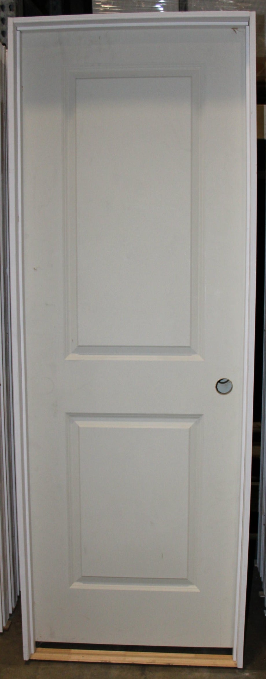 Door in Frame Carrara 2 Panel Square Top Interior Hollow Core Door