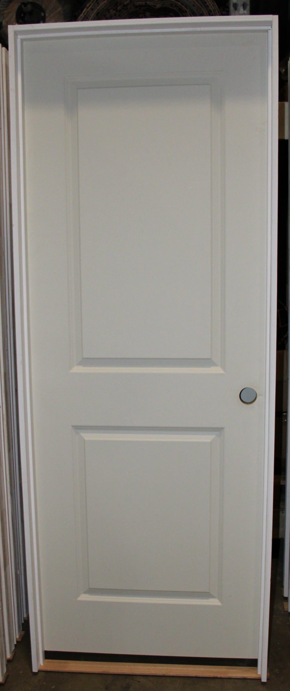 Door in Frame Carrara 2 Panel Square Top Interior Hollow Core Door