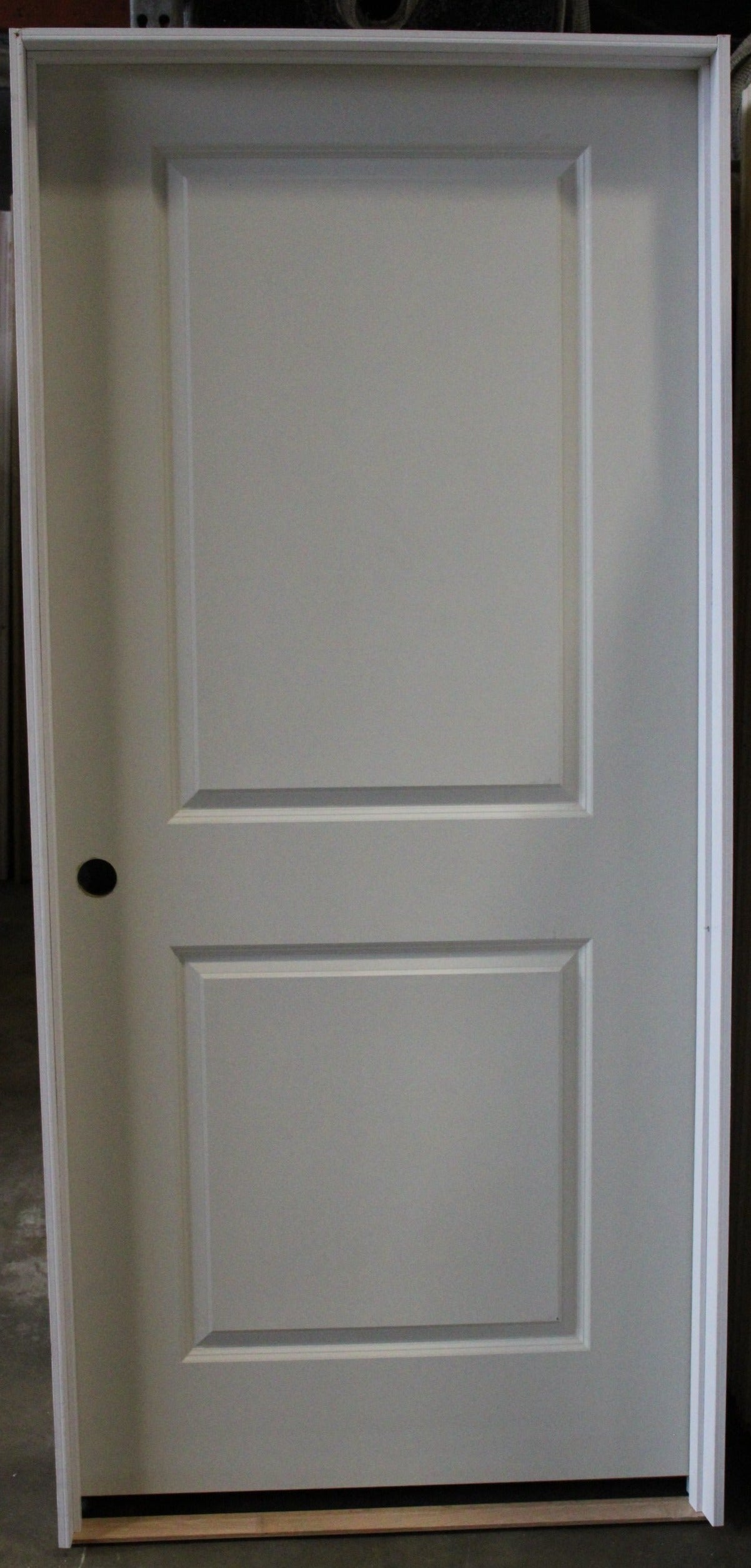 Door in Frame Carrara 2 Panel Square Top Interior Hollow Core Door