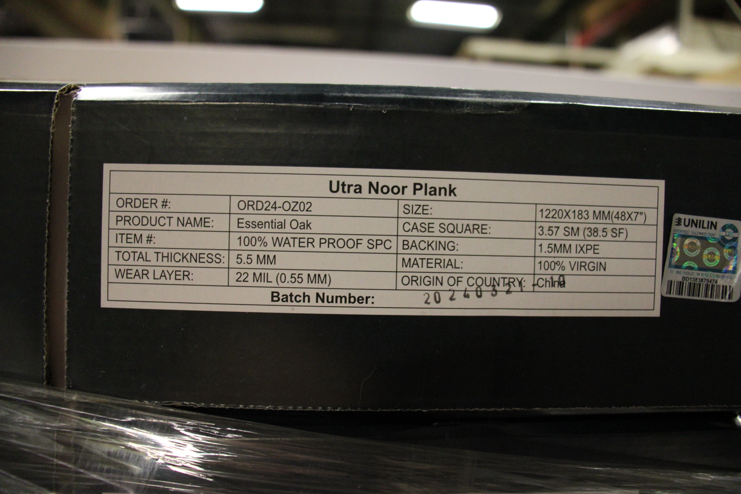 Essential Oak - SPC Premium LVP Flooring 5.5 mm / 22 mil Wear Layer 19.02 SQ FT / BOX, $1.89 / SQ FT