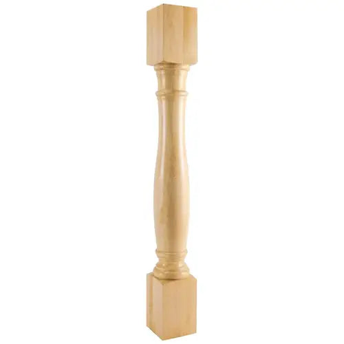Cherry Turned Post 5" W x 5" D x 42" H P1-5-42-CH