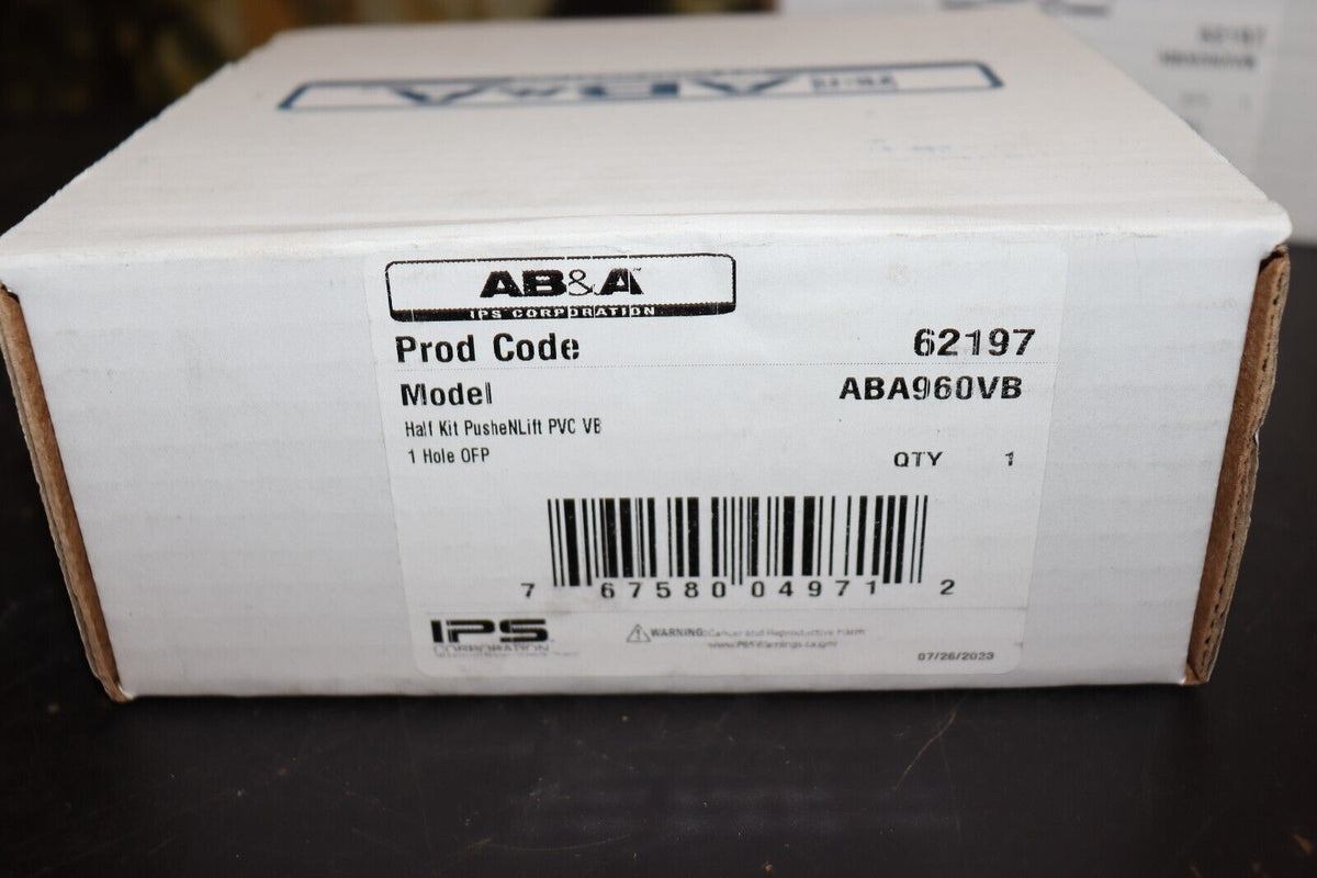 AB&A 62197 One-Hole Waste and Overflow Half Kit, ABA960VB, Venetian Bronze, NEW - Northside Material Brokers