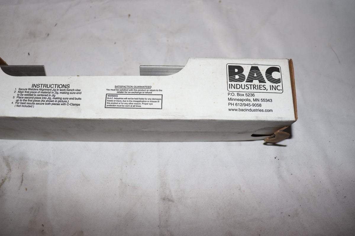 BAC Industries Welder's Alignment Jig AJ-16, Aluminum, New Old Stock - Northside Material Brokers