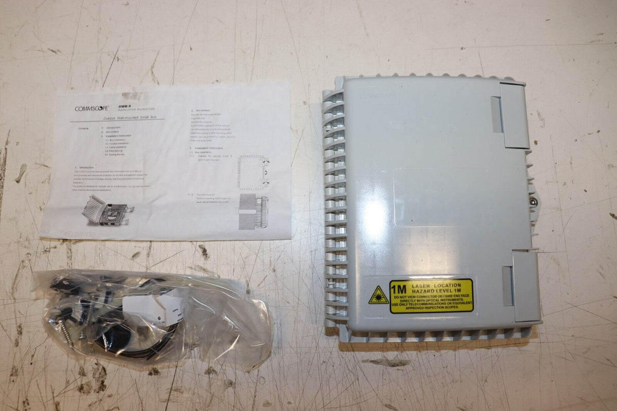 Commscope OWB-S-N0-S21-NN-W Fiber Optic Wall Mount Fiber Box CU2623-000 - Northside Material Brokers