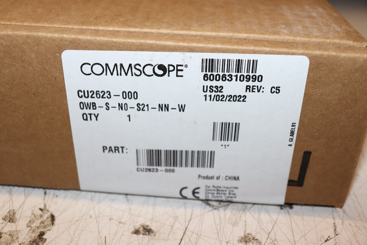 Commscope OWB-S-N0-S21-NN-W Fiber Optic Wall Mount Fiber Box CU2623-000 - Northside Material Brokers
